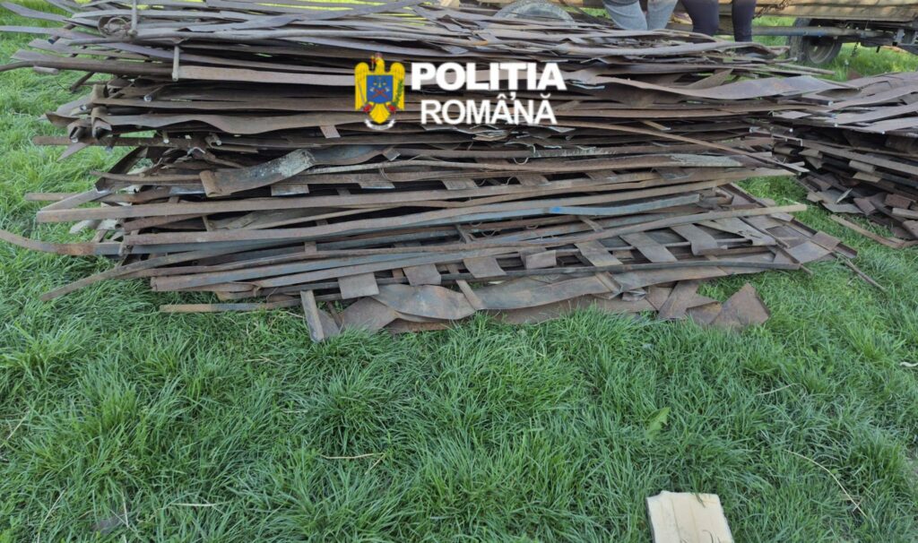 Neamt: S-au furat parazapezile de pe calea ferata. Un barbat a fost retinut
