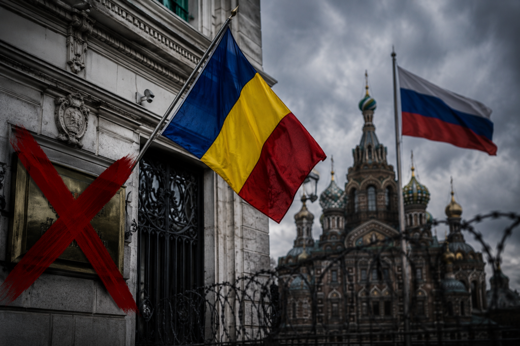 Relațiile dintre România și Rusia se deteriorează. Moscova închide Consulatul României din Sankt Petersburg