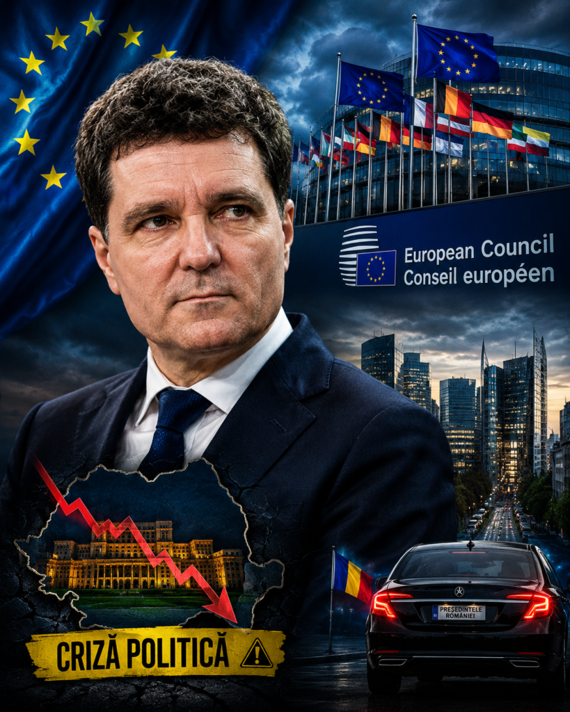 Nicușor Dan pleacă la Bruxelles în plină criză politică. Președintele participă la summitul Consiliului European