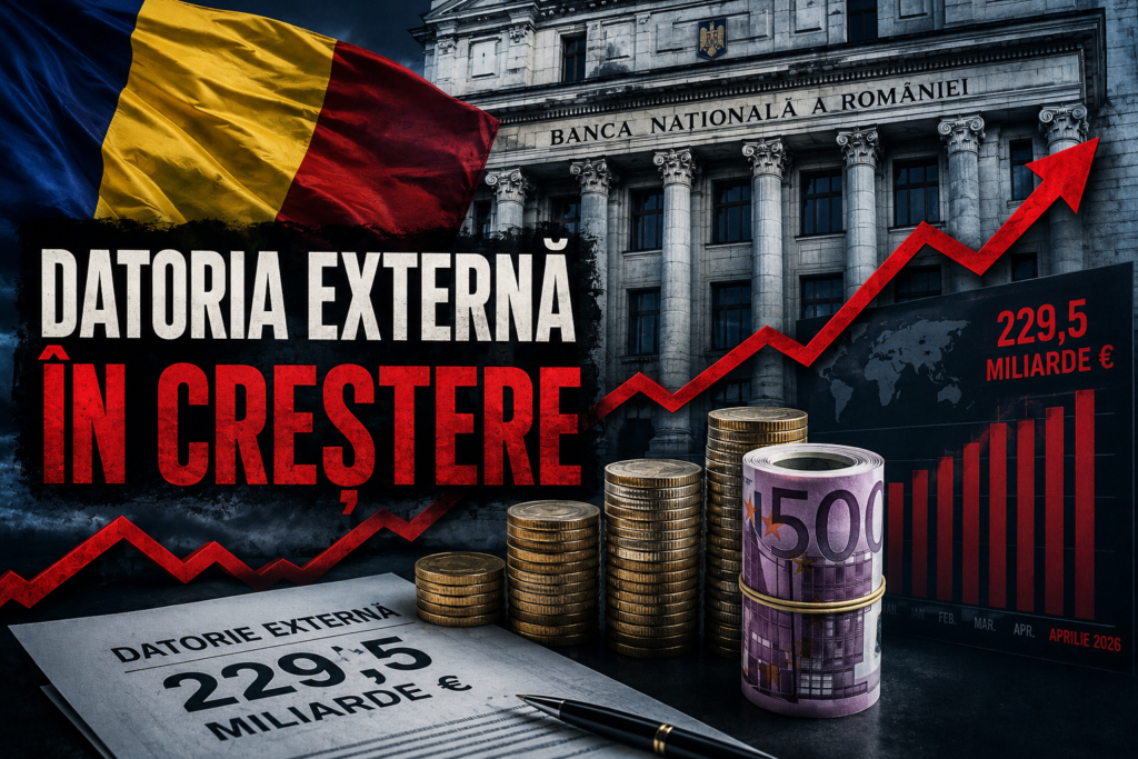 BNR trage semnalul de alarmă. Datoria externă a României a crescut cu un miliard de euro în doar patru luni