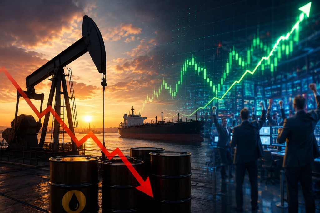 Petrolul se prăbușește după acordul SUA-Iran. Bursele explodează pe fondul optimismului global