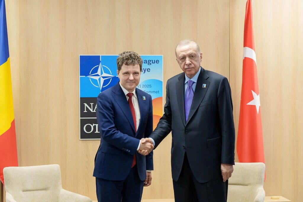 Nicușor Dan, primit de Erdogan la Istanbul. România a preluat noua corvetă militară pentru Marea Neagră