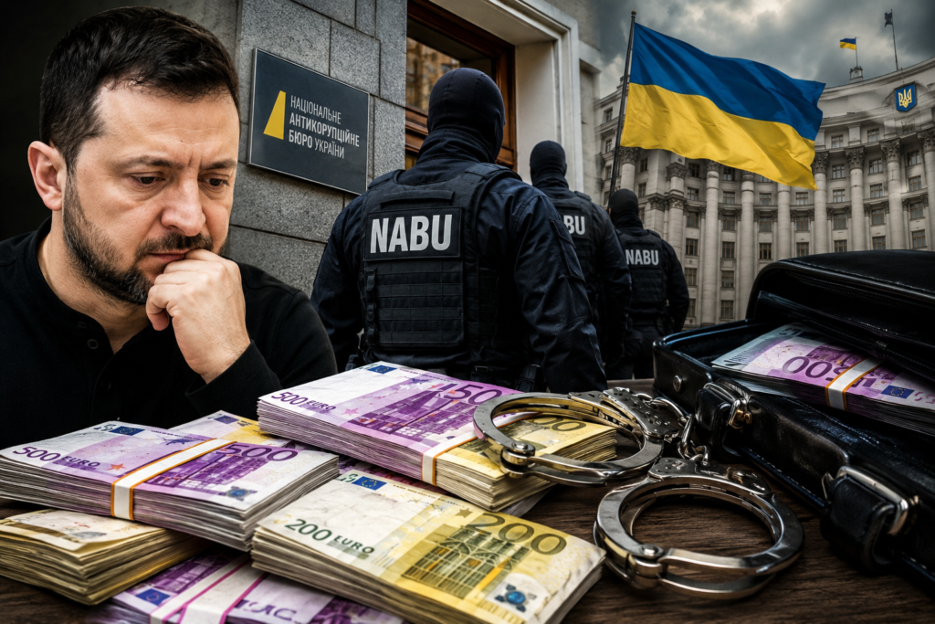 Încă un scandal de corupție la Kiev. Opt persoane, inclusiv funcționari ai Gărzii Naționale, acuzate că au prejudiciat statul cu milioane de euro