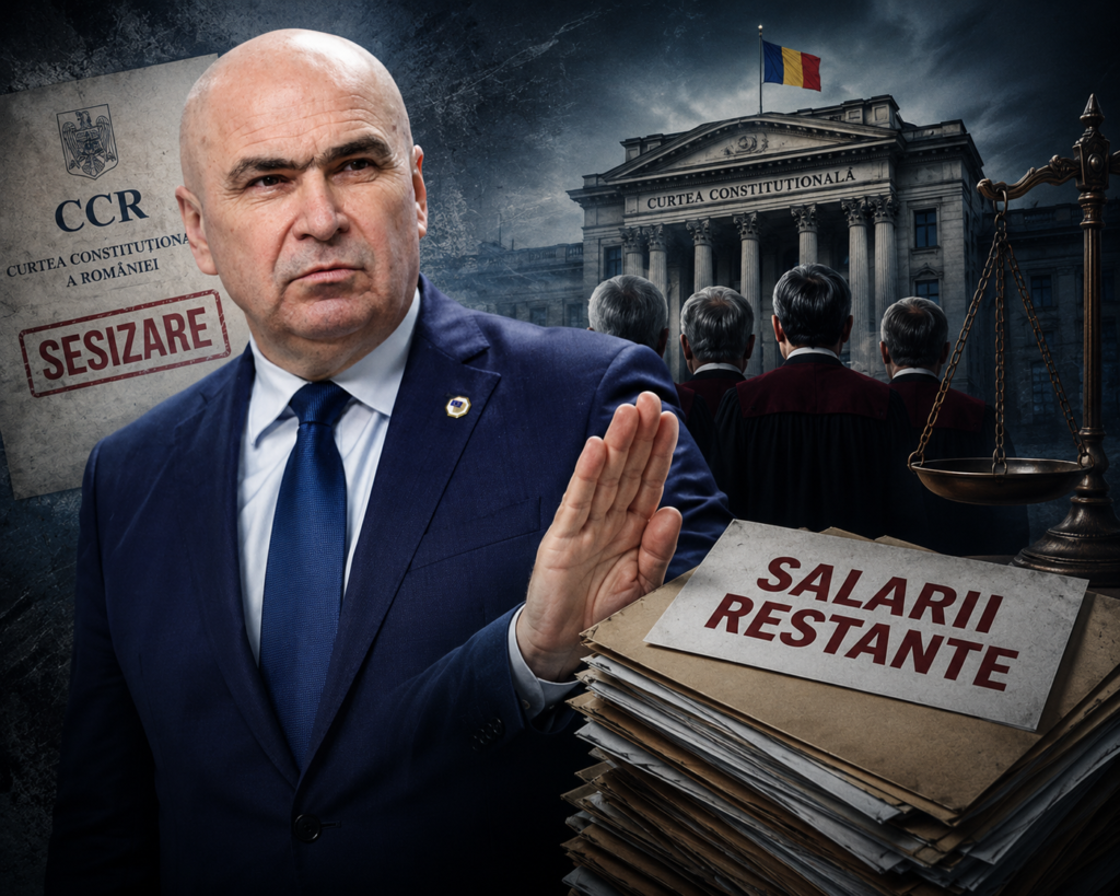 Bolojan continuă războiul cu magistrații: Guvernul sesizează CCR în conflictul cu Înalta Curte privind restanțele salariale.