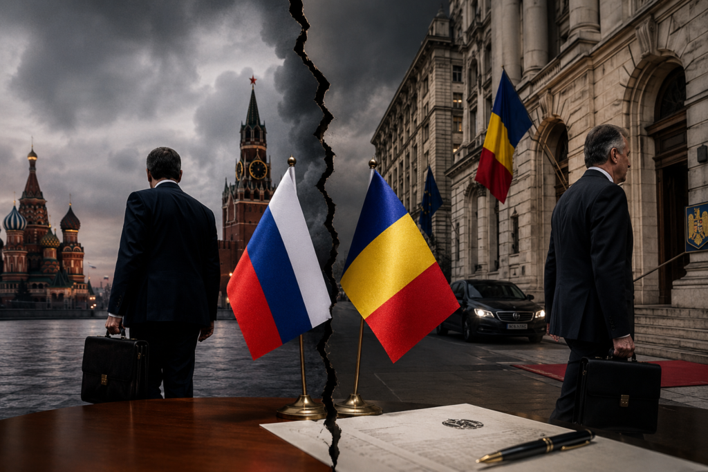 După aproape 150 de ani de relații diplomatice, România adoptă una dintre cele mai dure măsuri împotriva Rusiei. USR-ista de le externe îl recheamă pe ambasadorul de la Moscova și expulzează un diplomat rus