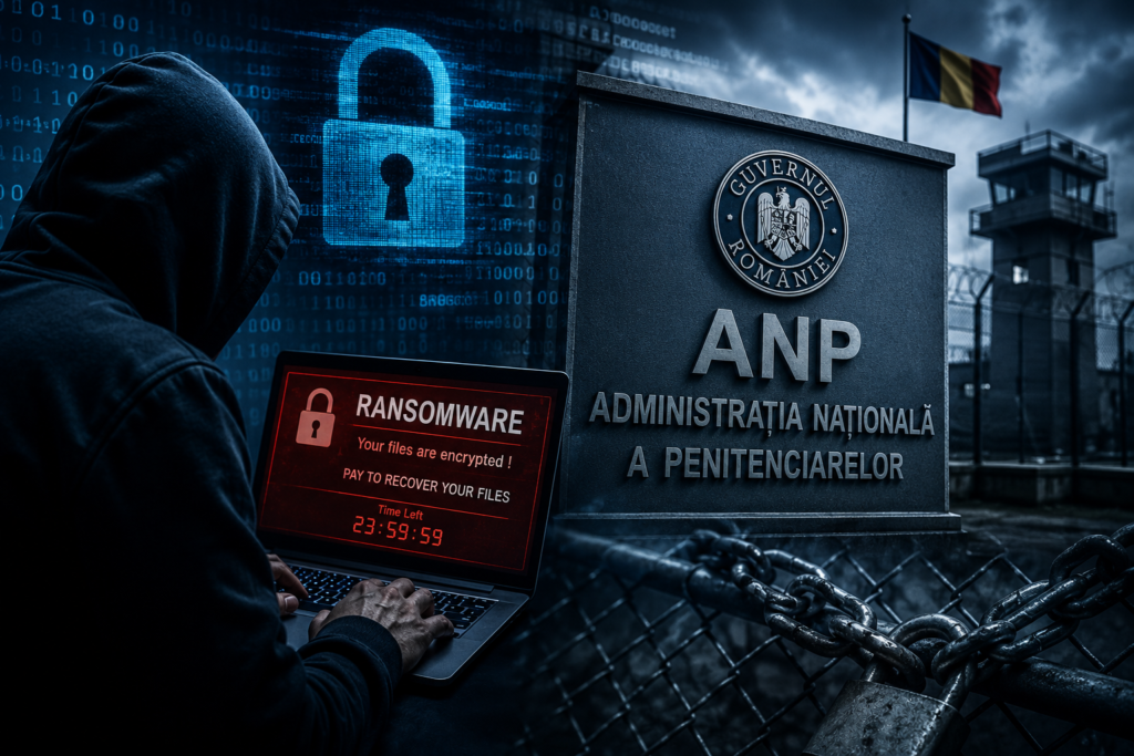 Încă un atac cibernetic major asupra unei instituții a statului. Administrația Națională a Penitenciarelor, lovită de un ransomware. Servicii esențiale au fost oprite