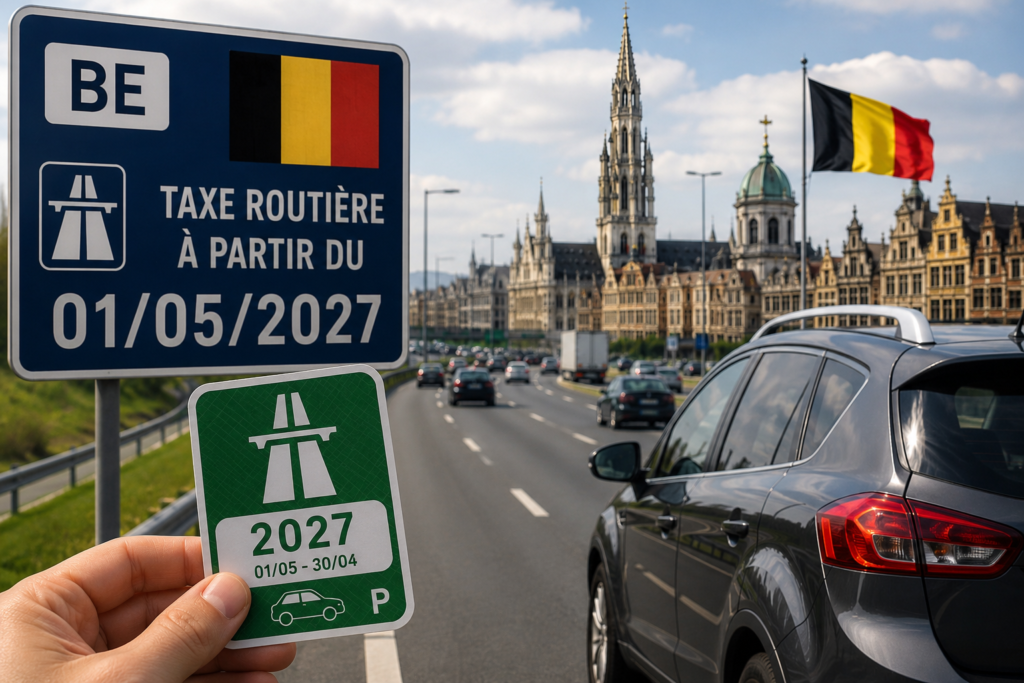 Belgia introduce o nouă taxă rutieră din 2027. Vor plăti inclusiv șoferii aflați în tranzit