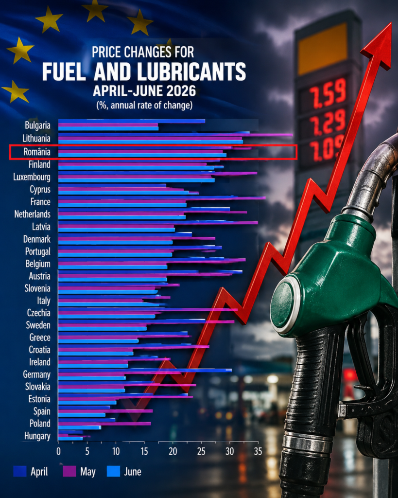 România, pe locul 3 în Uniunea Europeană la scumpirea carburanților. Ungaria, la polul opus