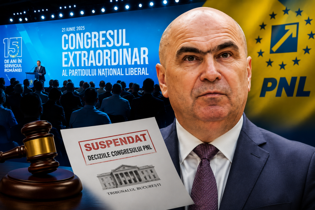 Lovitură grea pentru Ilie Bolojan. Tribunalul București suspendă deciziile adoptate la Congresul PNL. Criza din partid se adâncește