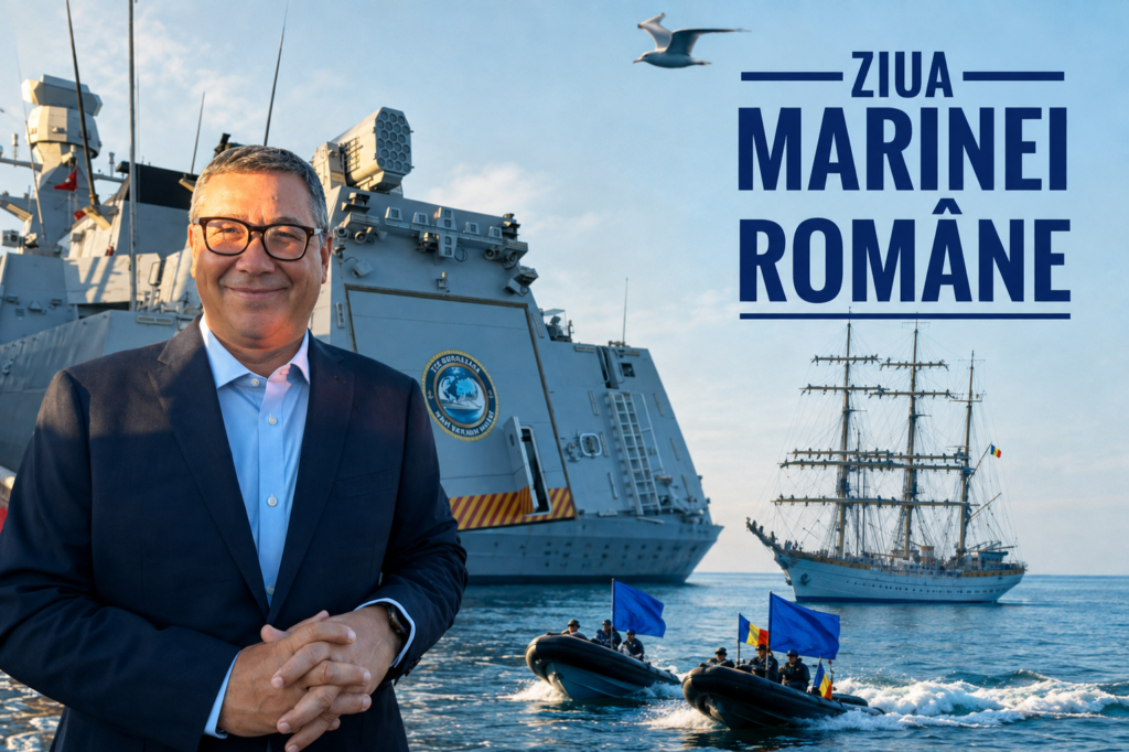 Victor Ponta, de pe nava turcească de Ziua Marinei, îl atacă pe Miruță: „Tâmpul care a ajuns să confiște Armata și Marina”