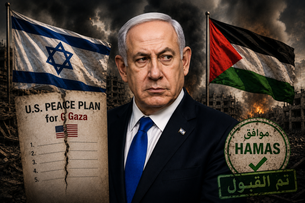 Israelul blochează din nou pacea din Orientul Mijlociu. Netanyahu respinge planul american pentru Gaza, acceptat deja de Hamas