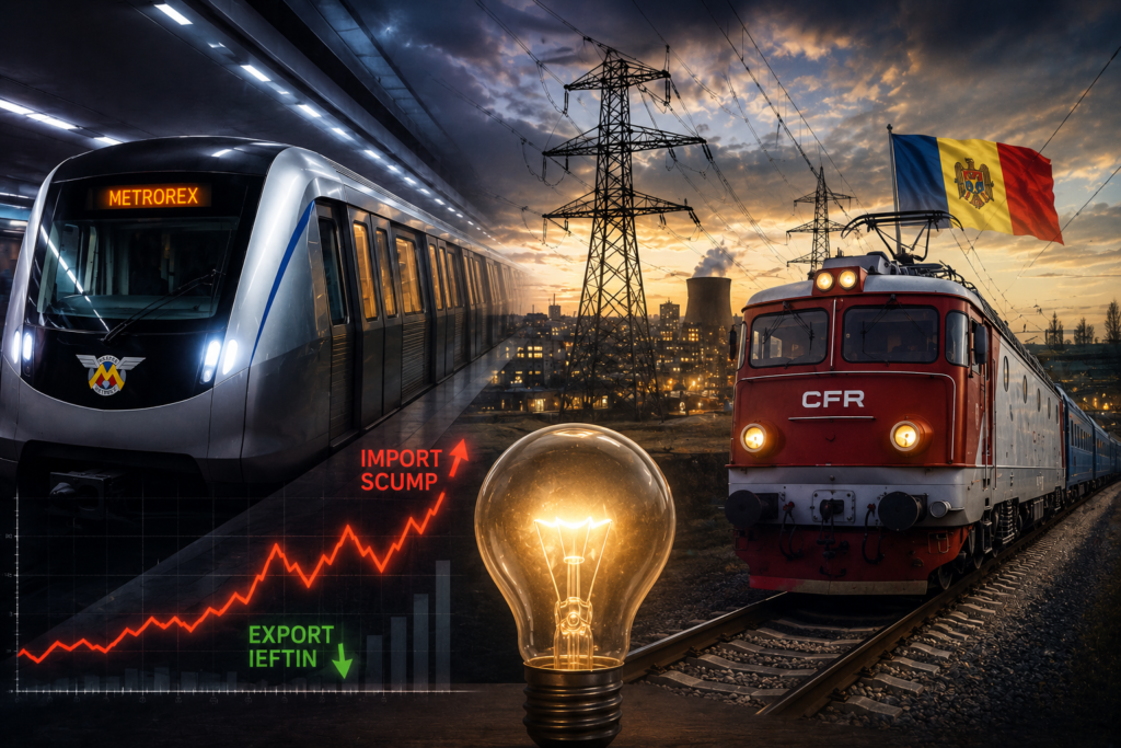 În plină criză energetică, Guvernul dă asigurări: Metrorex și CFR nu vor fi oprite. Restricțiile îi vizează pe ceilalți consumatori