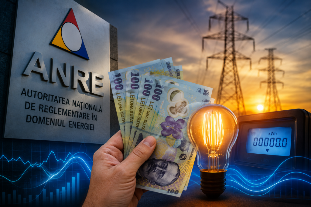 ANRE schimbă regulile pe piața energiei. Consumatorii vor putea fi plătiți dacă își reduc voluntar consumul
